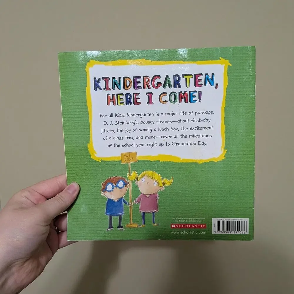 Kindergarten Here I Come By D.J. Steinberg Book